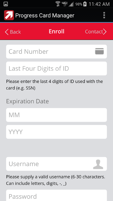 Screenshot #2 pour Progress Prepaid Card