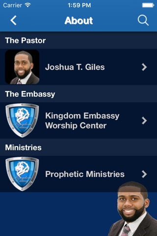 Kingdom Embassy screenshot 2