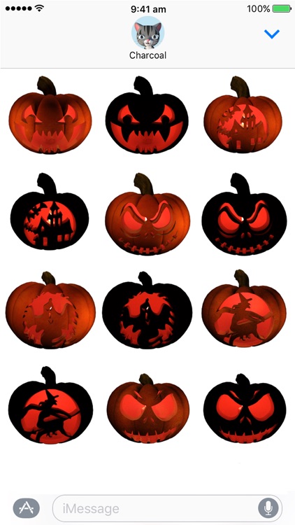 Pumpkins - Scary Stickers Pack for Halloween