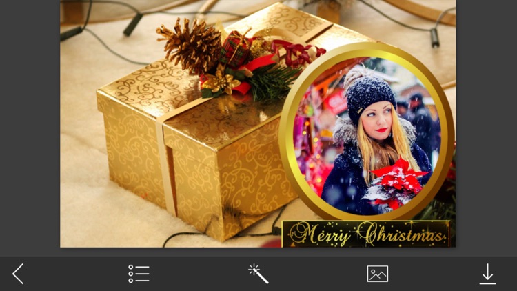 Holiday Xmas Picture Frame - insta frames Foto