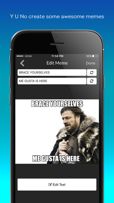 Screenshot #2 pour Me Gusta Memes Generator