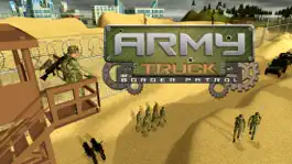Game screenshot армейский грузовик пограничный патруль - диск военный автомобиль, чтобы арестовать преступников hack