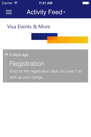 Visa Events & More screenshot 3