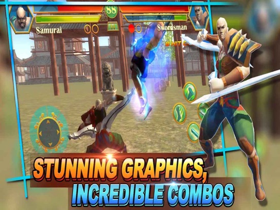 Fighter of Kung fu - Combat of Swords iPad app afbeelding 4