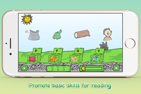Frog Game 2 - sounds for reading screenshot 3