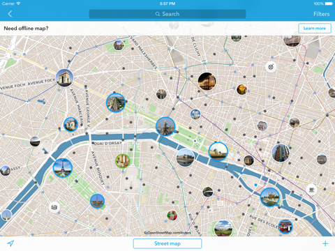 Screenshot #4 pour Paris - Carte hors ligne et guide de la ville