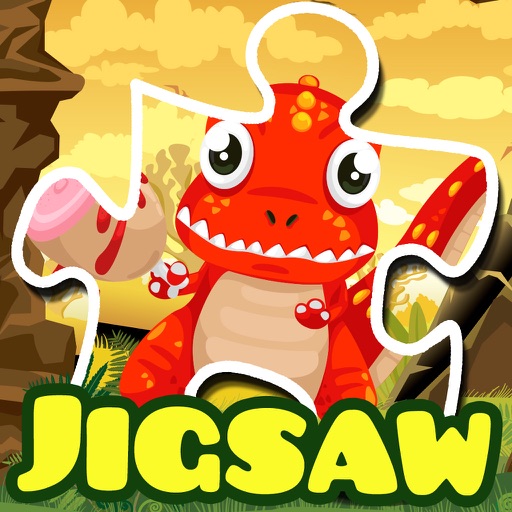 pre-k dinosaur activities dino jigsaw puzzles 1000 Icon