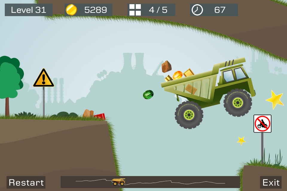 Big Truck -Mine Express Racing screenshot 4