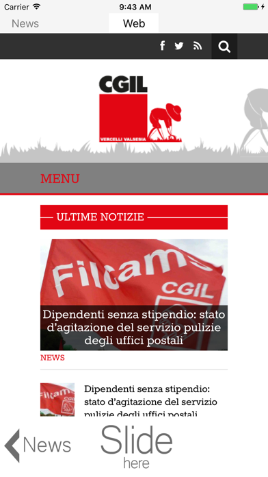 Screenshot #2 pour CGIL News