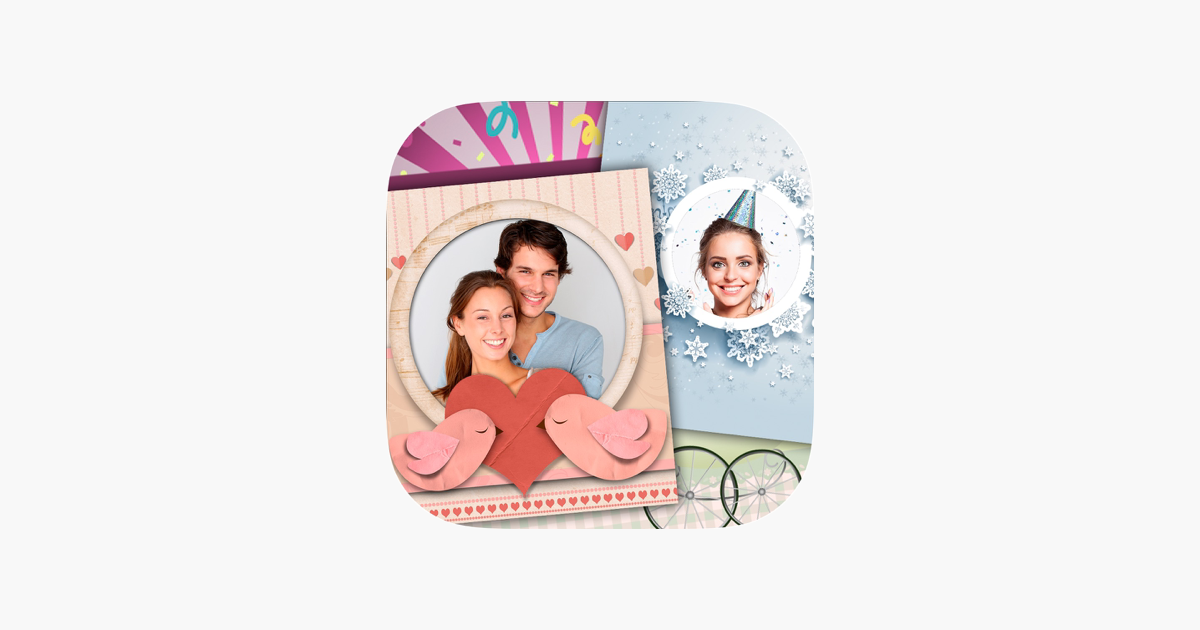 ‎New Photo Frames Maker Set Albums & Cards on the App Store
