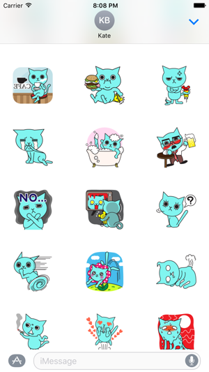 Funny Blue Cats(圖3)-速報App