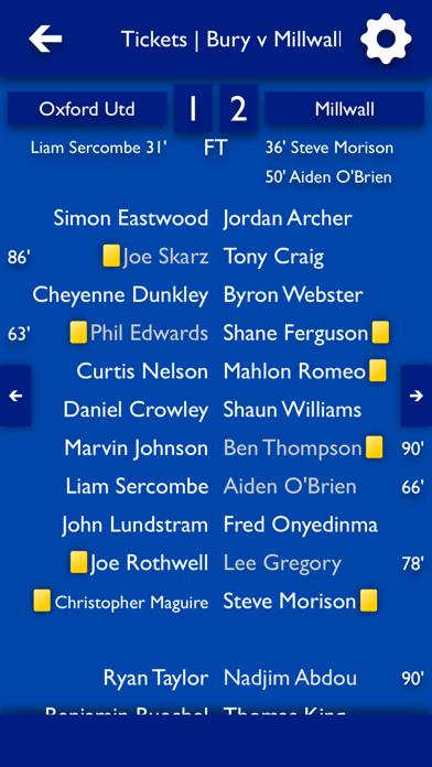 Screenshot #2 pour All The News - Millwall FC Edition
