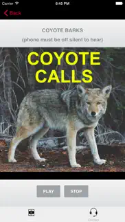 coyote calls for predator hunting coyote iphone screenshot 1