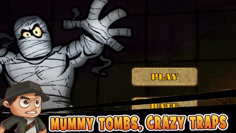 #3. Monter Hallowen - Mummy Go (iOS) Podle: Thu Pham Thi