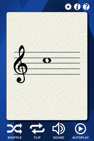 Violin Notes Flash Cardsのおすすめ画像1