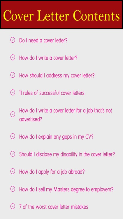 How to Write a Cover Letter