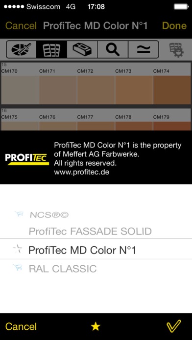 ProfiTec Colordesign Screenshot