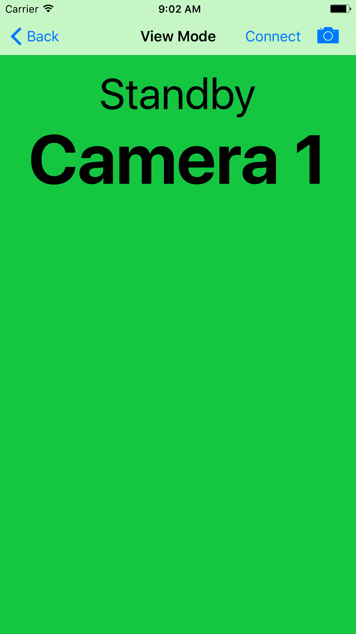 Live Camera Control