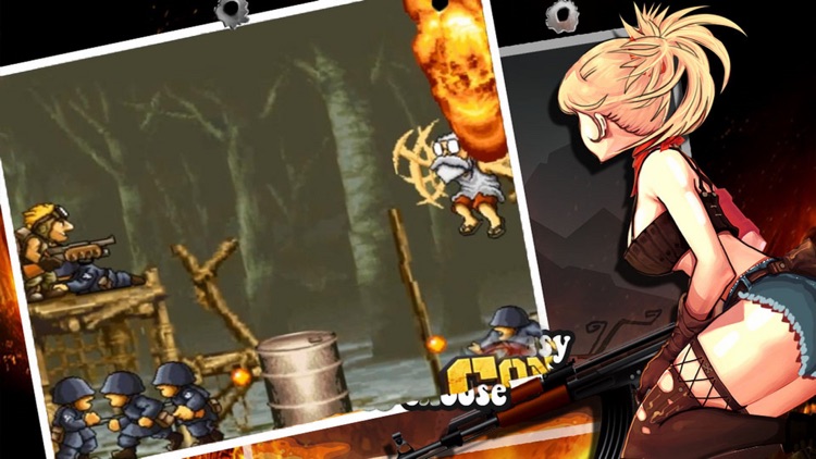 Army Commando Attack - Metal Action