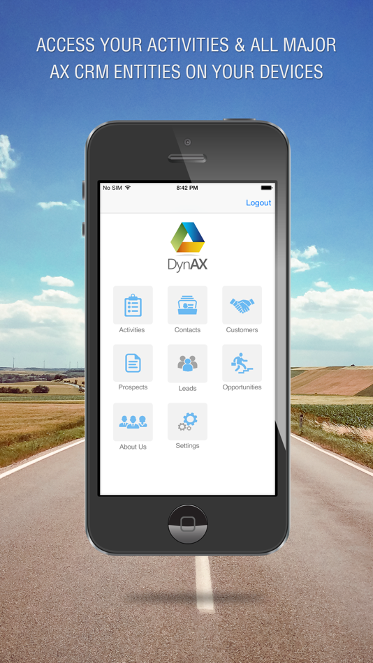 #1. DynAX App for Dynamics AX CRM (iOS) โดย: Folio3 Software Inc.