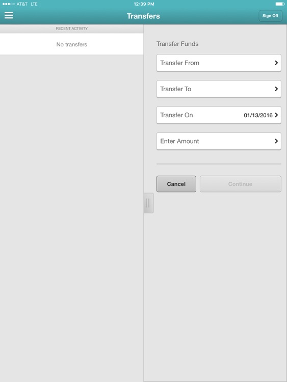 First Security Bank for iPad