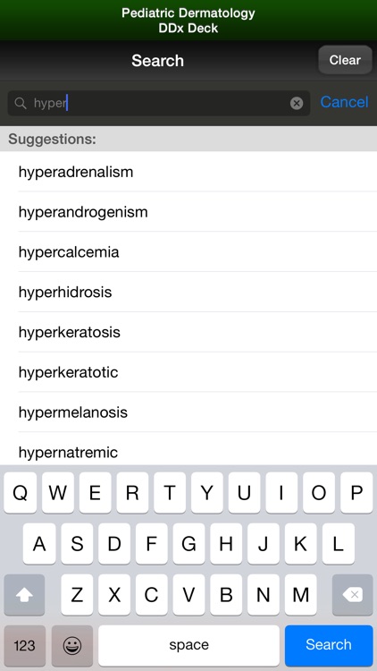 Pediatric Dermatology DDx Deck screenshot-4