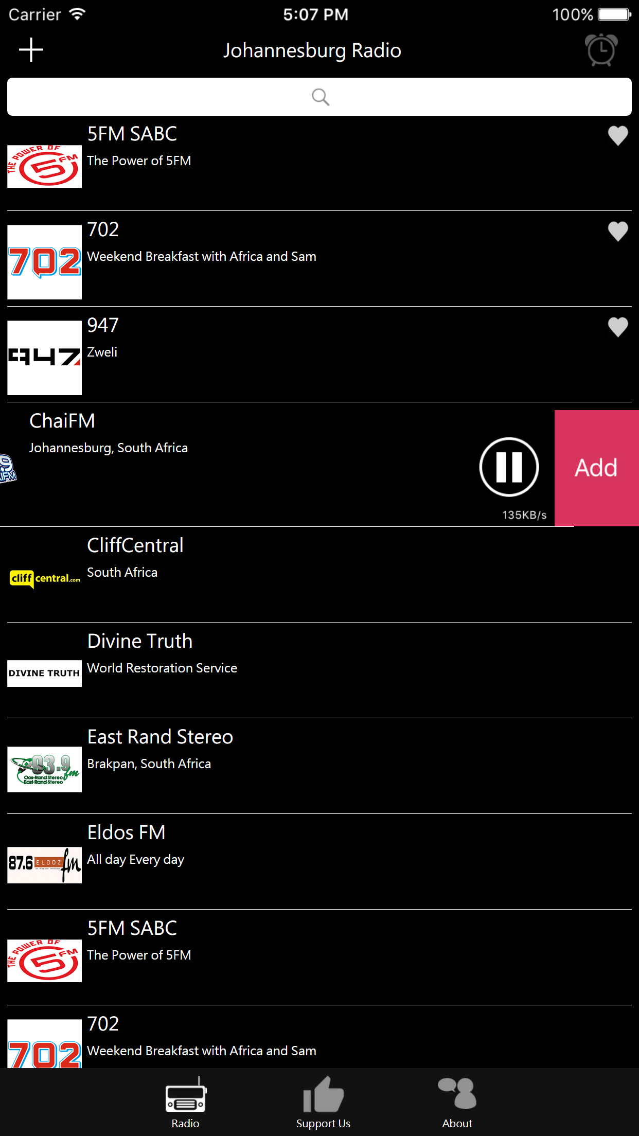 Johannesburg Radio screenshot 4