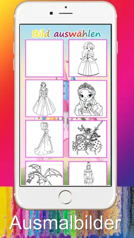 Game screenshot Ausmalbilder für Kinder Kleine Prinzessin apk