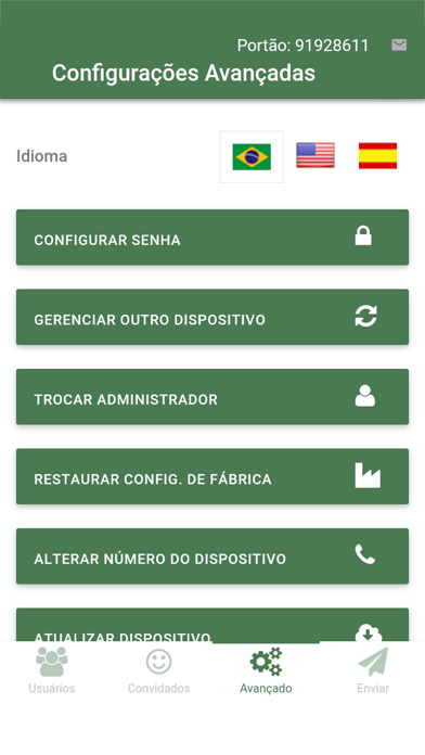 Screenshot #1 pour Mobile Intercom