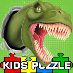 Dinosaur Puzzle Jigsaw HD Game For Toddlers & Kids app icon