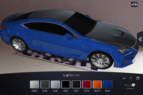 Konfigurator 3D Lexus Polska screenshot 2