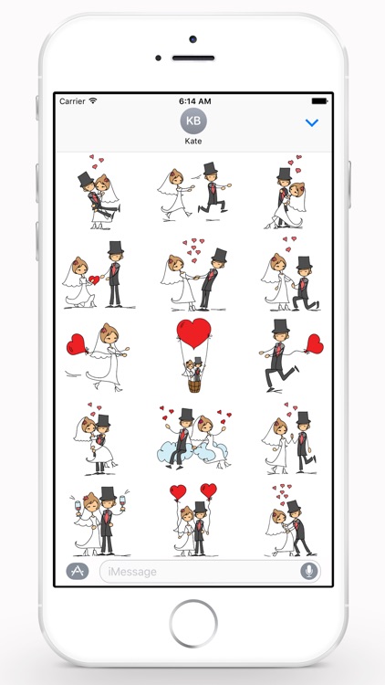 Happy Wedding Sticker Pack