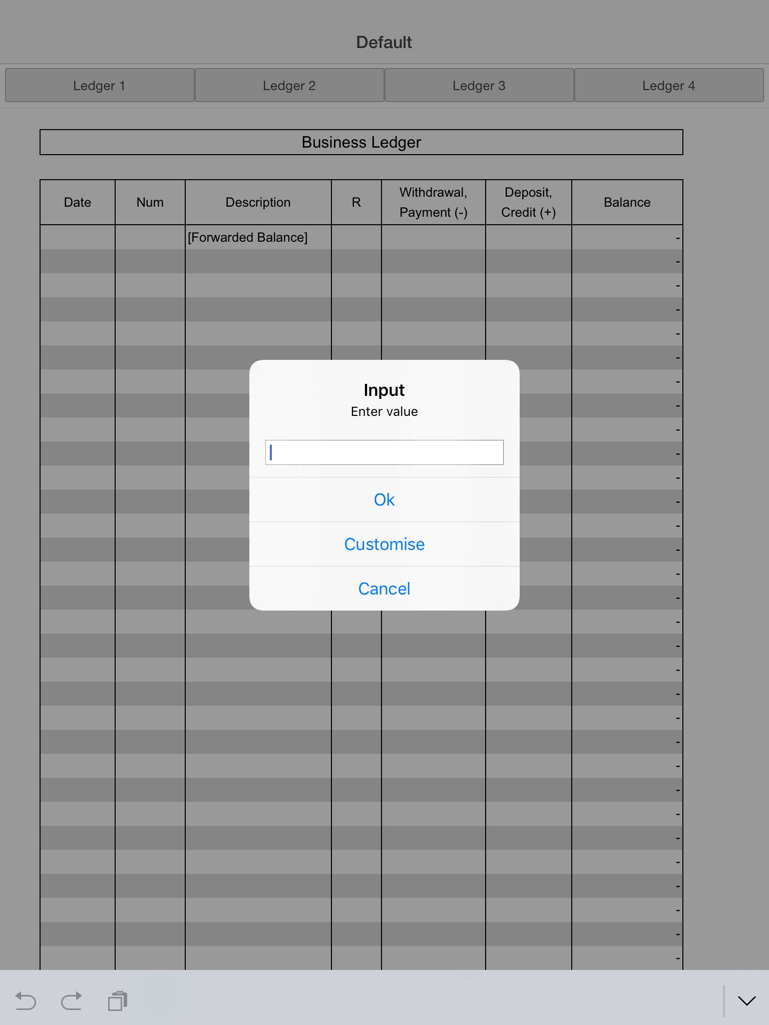 Pocket Ledger screenshot 4