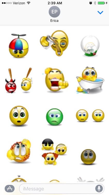 Animated Funny Smileys for iMessages