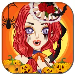 Halloween Girl DressUp  Monster Ghost MakeUp Kids app icon