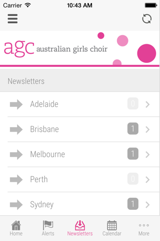 Australian Girls Choir - Skoolbag screenshot 4