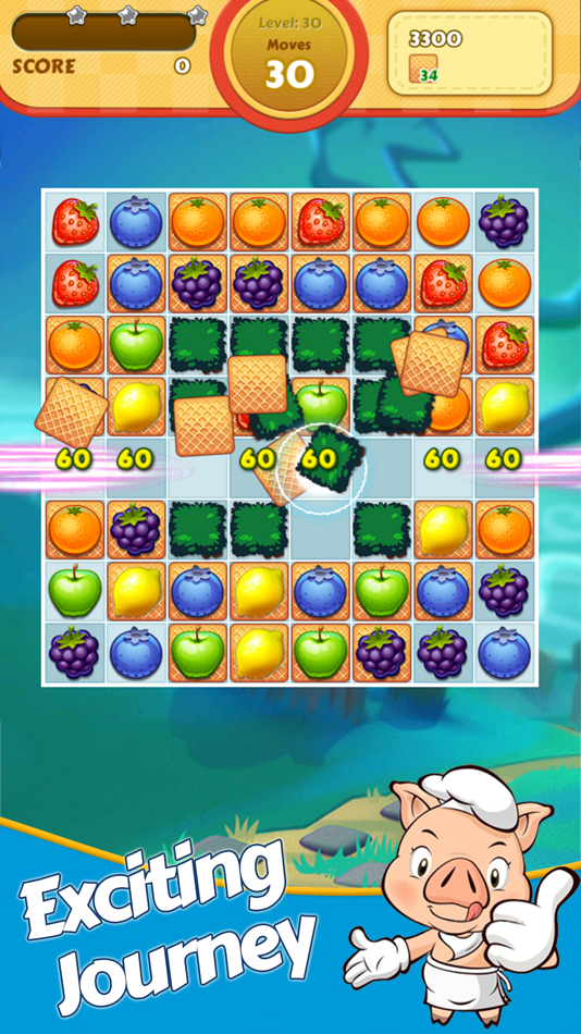 Jungle Paradise - Fruit Frenzy Match 3 - 1.0.5 - (iOS)