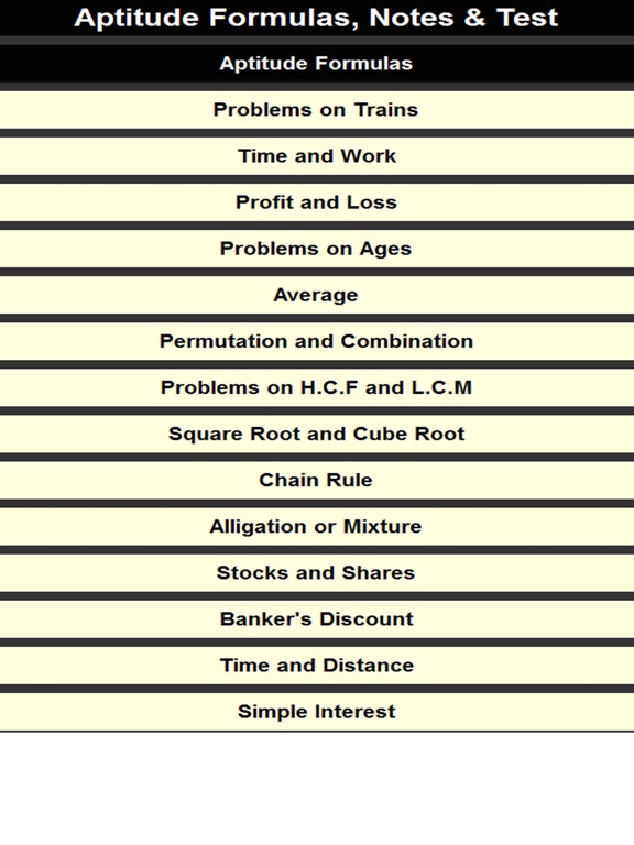 Screenshot #4 pour Aptitude Notes