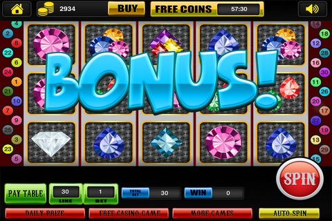 Hit Big Jewel & Gems Jackpot Slots Machine Free screenshot 4