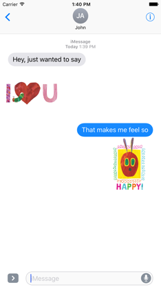 The Very Hungry Caterpillar & Friends Sticker Pack screenshot 3