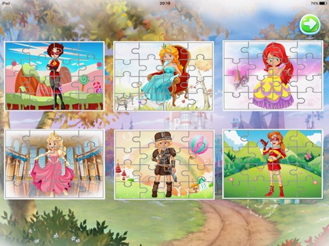 ジグソーパズルの女の子のパズル 小学生 学習ゲームのおすすめ画像2