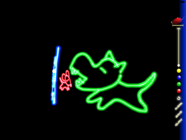 3D Glow Doodle iP3 for iPad