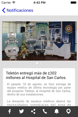 Teletón CR screenshot 3