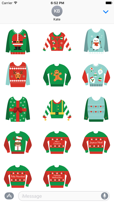 Screenshot #1 pour Ugly Christmas Sweaters