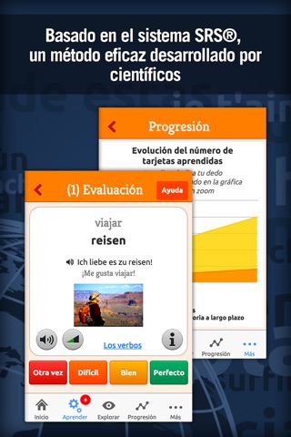 Aprender alemán con MosaLingua screenshot 2