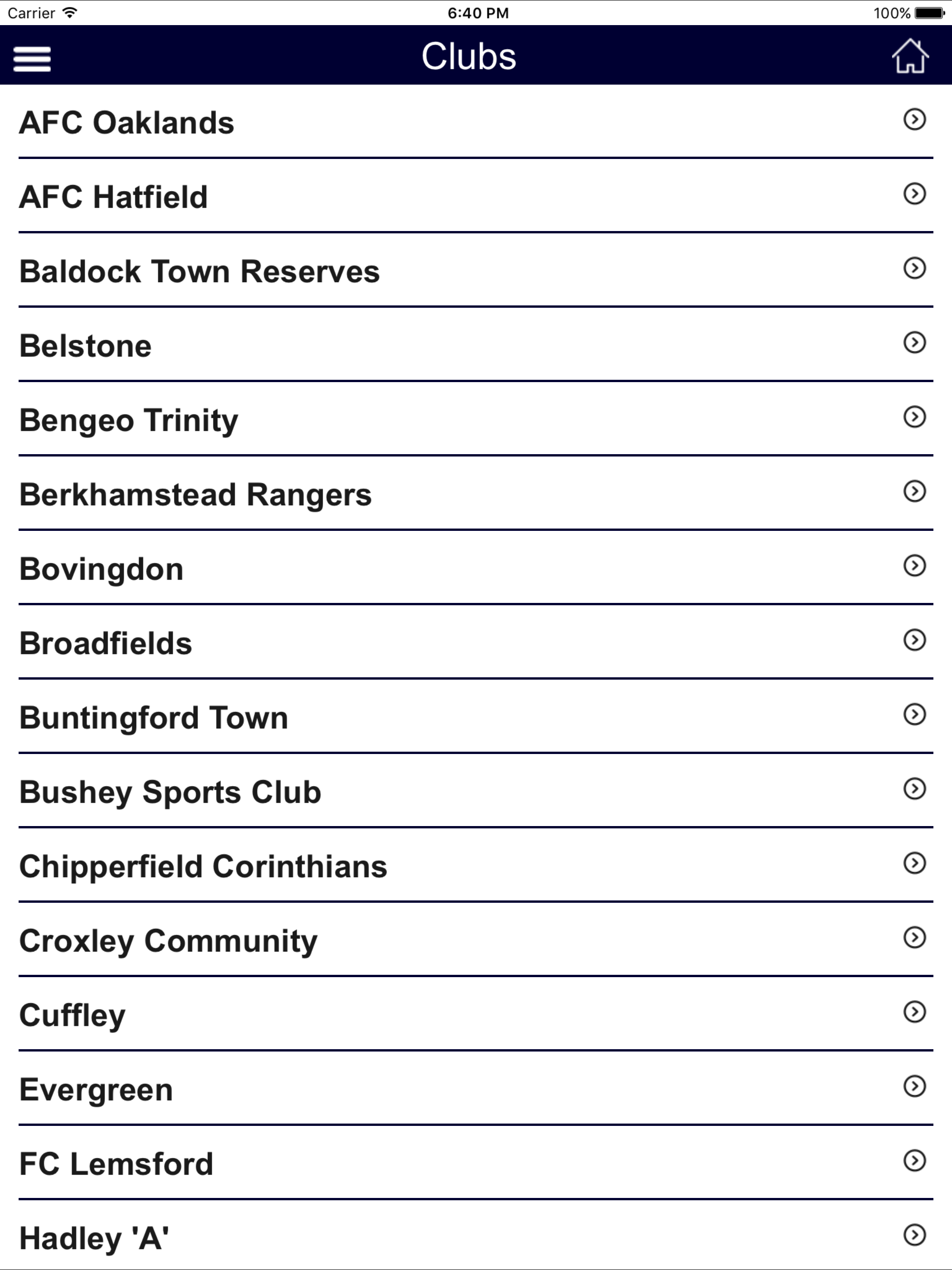 Herts Senior County League