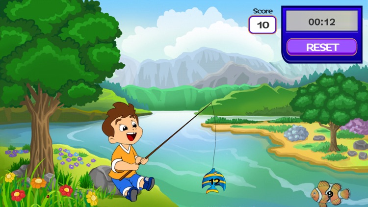 Fishing Addition Game