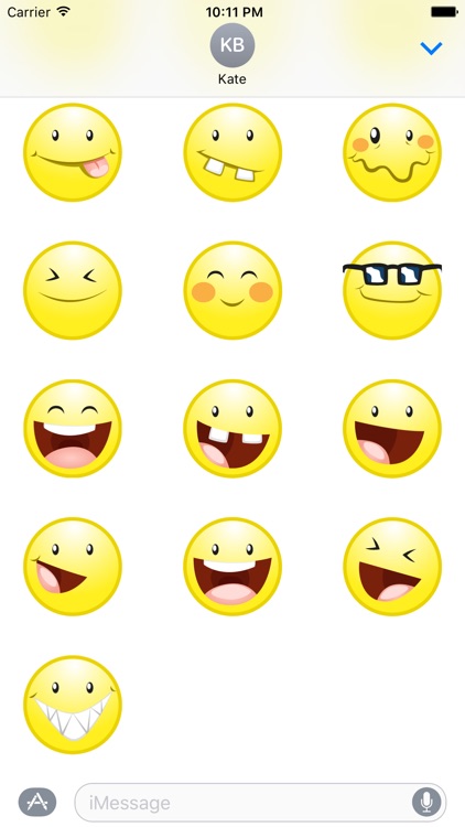 Geek Emoji Stickers for iMessage