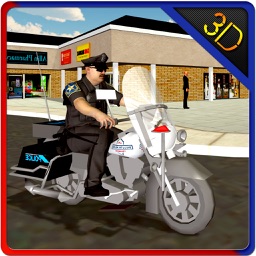 La police Moto Rider - Moto jeu de simulation