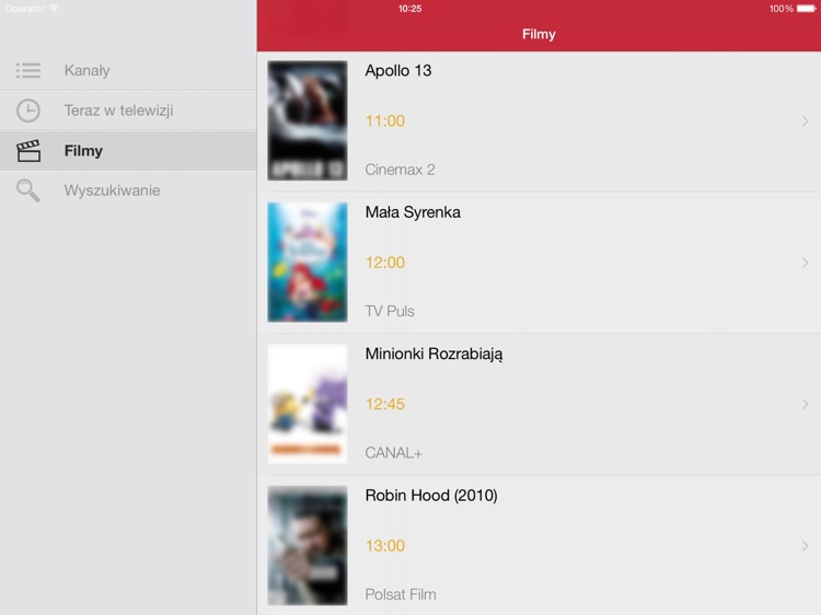 Polska Telewizja (wersja iPad)